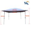 12 Ft. W x 12Ft. D x 6.7ft Pop-Up Gazebo Tent Outdoor Canopy Gazebos with Strong Steel Frame Storage Bag