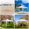 Patio Tent 10'x10' Party Tent Outdoor Gazebo Canopy Camping Shelter