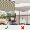 16'x16'x16' Triangle Sun Shade Sail/ Coffee+White