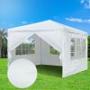 3*3m Gazebo/Wedding Tent w/4 Side Wall