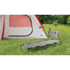 Camping Folding with Easy Setup Cot, Gray Color, Adult, Open Size 75.6 in x 25 in x 8.46in