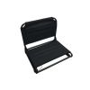 Extra Wide Stadium Seat with Hooks, Black