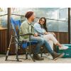 Outdoor Road Trip Rocking Chair, Blue, Adult Chair