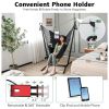 Height Adjustable Hammock Chair with Phone Holder and Side Pocket