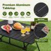 Adjustable Heavy-Duty Outdoor Folding Camping Table