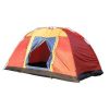 Bosonshop Outdoor 8 Person Camping Tent Easy Set Up Party Large Tent for Traveling Hiking With Portable Bag;  Blue